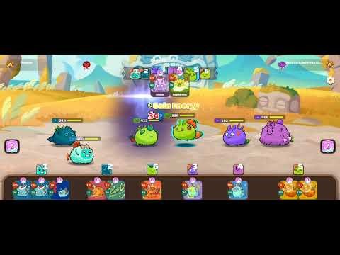 DAP ARENA GAMEPLAY 🔥🔥| DUSK AQUA PLANT | AXIE INFINITY CLASSIC