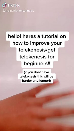 here’s the tutorial! #foryou #fyp #foryoupage #titorial #telekenesis
