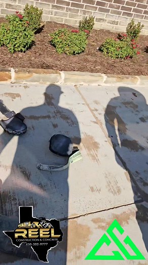1.3K views · 3 comments | True artist of their craft. Reel Construction and Concrete with the custom handcarved overlay  #SneakPeak | CG Roofing & Construction | Facebook