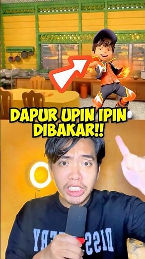 Dapur upin ipin di bakar boboiboy api #upinipin #boboiboy #boboiboyapimarah