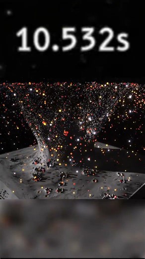 Apophis asteroid impact simulation IN REAL TIME #simulation #spacesim #astronomy #space