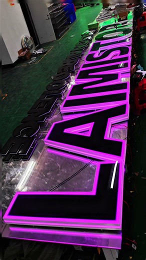 Looking for a unique storefront sign? Check these out! #neonsign #ledsign #sign #bar #hotel #signage