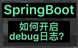 SpringBoot-如何开启debug日志？