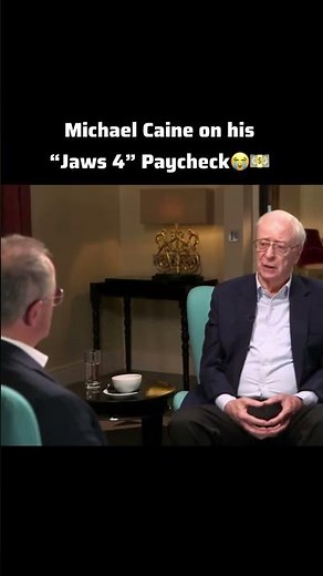 Michael Caine on his “Jaws 4” Paycheck😭💵