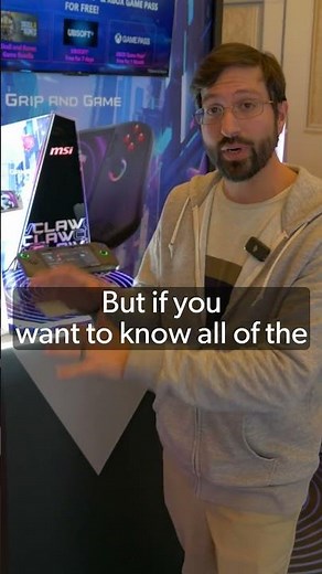 The First Arc Handheld: MSI Claw