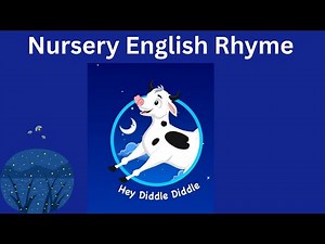 Hey Diddle Diddle English Rhyme for Kids ‪@kidsfunzonetime‬ #kidssongs #rhymes #nurseryrhymes
