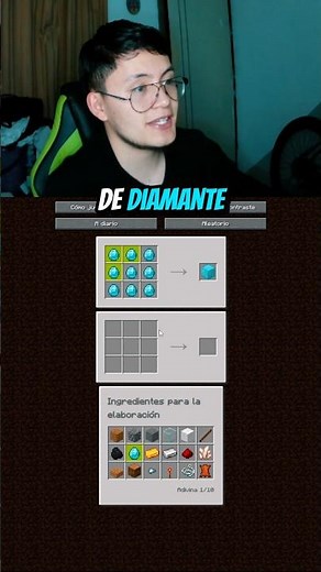 GUESS THE CRAFTING 10! | #shorts #minecraft #minecraftbedrock #minecraftjava