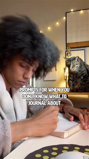 When you don’t know what to journal about, choose a prompt & set a 5min timer. #journaling