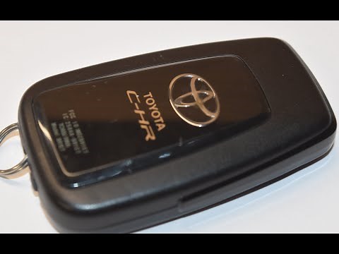 2018-2022 C-HR Key Fob Battery Replacement - EASY DIY