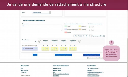 Tutoriel Chorus Pro V2 - Gérer les habilitations et les utilisateurs (gestionnaires)