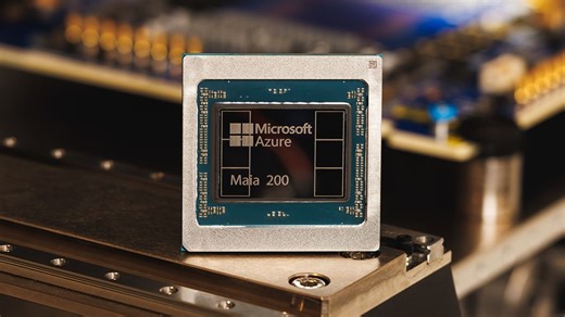 Microsoft Introduces Maia 200 Chipset for AI Inference