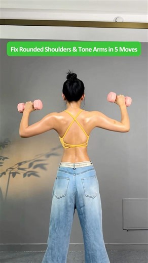 Transform Your Upper Body Sharp Shoulders, Toned Arms, and Lean Back with 5 Moves