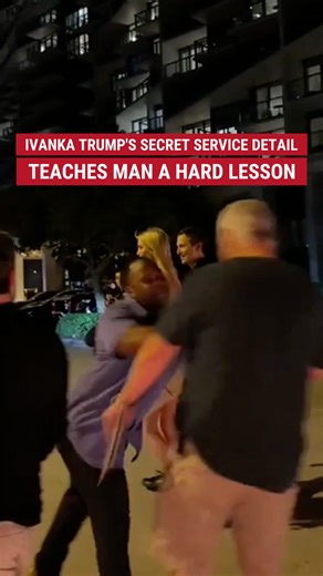 24M views · 166K reactions | Ivanka Trump's Secret Service detail showed one man why you shouldn't get too close to the president's daughter. | Fox News | Facebook