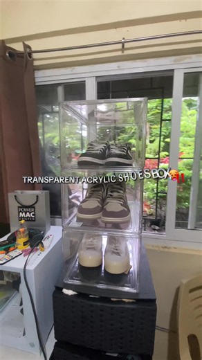 Acrylic Shoe Box: High Quality and Stackable