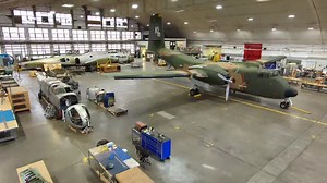 Check out this view of restoration and also aircraft storage from today!!! #avgeek | National Museum of the U.S. Air Force