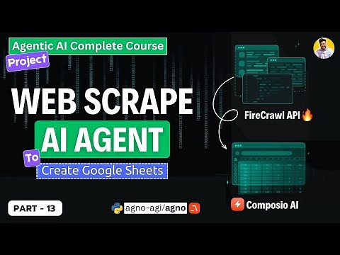 Build AI Agents That Scrape Web & Auto-Create Excel Sheets | Firecrawl API + Composio AI in Action