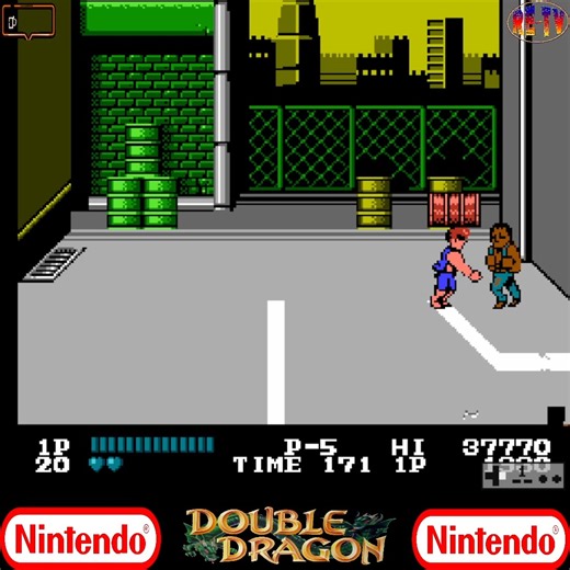 80K views · 6.6K reactions | Double Dragon (NES) Mission 1+2 #videogames #retrogaming #nintendo #arcade #Classic #beatemup #nostalgia | Retro-Entertainment TV | Facebook