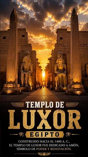 🇪🇬✨ ¿Cómo sigue en pie tras 3.000 años? #Luxor #Misterios #Egipto #Egypt
