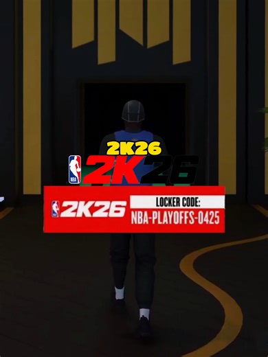 Nba Playoffs's Locker Code's! #2k26 #info #fyp #2k #april | nba 2k league