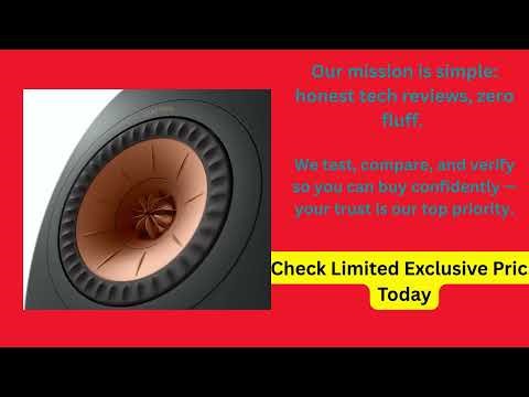 Review: KEF LS50 Meta Bookshelf Speakers (Carbon Black) | Premium Passive Hi-Fi Sound