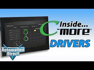Connect Your Devices Flawlessly with C-more Built-in Drivers from AutomationDirect