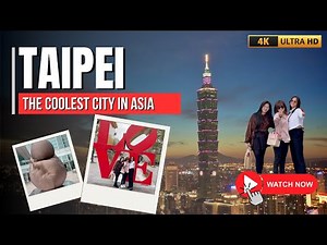 Taipei, Taiwan 🇹🇼 Evening Street Walk | 4K | City Tour | 臺北 台灣 | Taipei Travel Guide