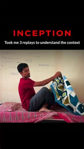 Inception || Infinite Glitch || When you thought you woke up early #shorts #inception