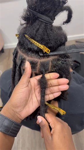 Danielle E. Brown on Instagram: "Learn the art of loc smithing. This skill will elevate your technique, expand your service offerings, and strengthen client retention. When you add loc smithing to your skill set, you position yourself as a long-term solution for your clients throughout their entire loc journey. #locsmithing #locsmith #fyp #locs #loc"