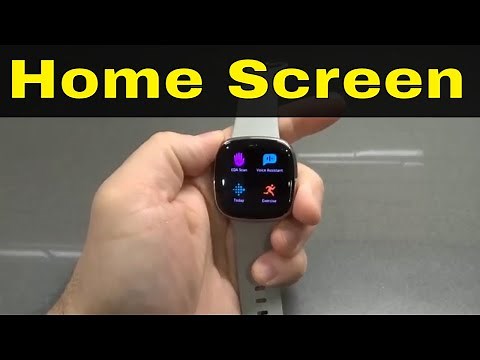 How To Go Back To Home Screen On Fitbit Sense-Super Easy Tutorial