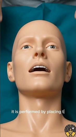 The Jaw Thrust Maneuver Explained in Seconds... #firstaidtraining #explained #medical