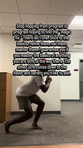 Pick A Program & Stick With It