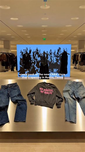 NEW @zara store opening tomorrow in Austin, Texas with ZARA men & kids!! 📍 @thedomainaustin | A Taste of Koko