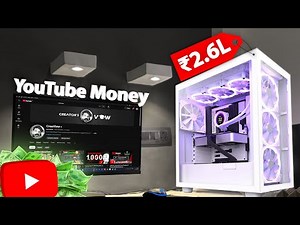 I Built My DREAM PC from YouTube Money (Setup Tour)