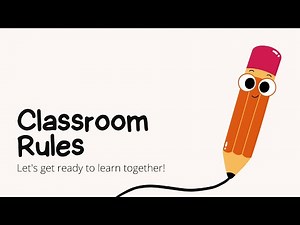 Classroom Rules for Students