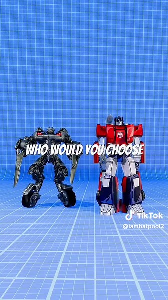 Transformers comparison - Sideswipe MOVIE vs Sideswipe G1