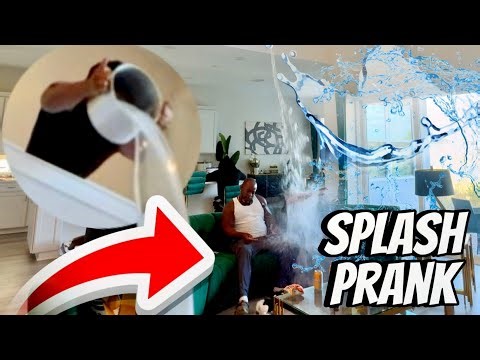 POURING EXTREME COLD WATER OVER BALCONY ON MY PARENTS PRANK *HILARIOUS*