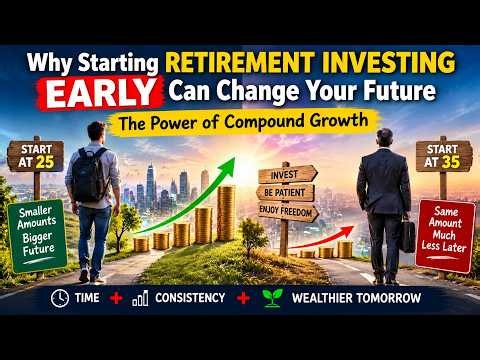 Why Starting Retirement Investing Early Can Change Your Future 💰 | The Power of Compound Growth