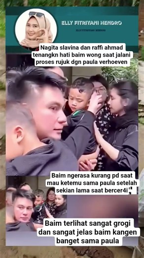 gigi dan raffi tenangkn hati si baim saat jalani proses rujuk dgn paula #paulaverhoeven #baimwong