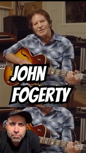 John Fogerty song story #guitar #guitarlesson #guitarsolo #blues #fender #strat #reaction