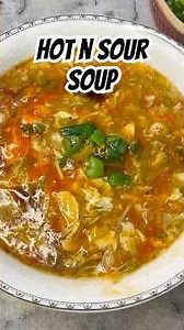 Perfect Hot & Sour Soup Recipe | Restaurant Style | Quick & Easy #soup #souprecipe #viral #food