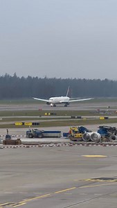 Delta Air Lines B767 Take-Off on Runway 16 at Zurich Airport ————————— #planespotting #zurichairport #deltaairlines #b767 #reels | ZRH Aircraft