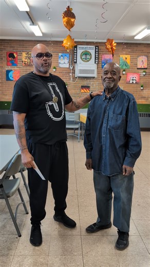 The Maple Park Community would like to thank our 3rd Generation Maple Park Community Homeowner Maine Williams President of the Cooper Park & Morgan Field Park Advisory Council whom the Maple Park Community Association presented with a check for. $3500.00 to restart our Community Baseball program. Thank you my brother and the Cooper Park & Morgan Field Advisory Council for all the hard important work you do in our community, | Kennith Whaley