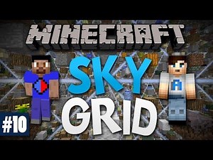Minecraft SKY GRID #10 with Vikkstar & Ali A (Minecraft Skygrid Survival)