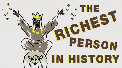 6M views · 5.3K reactions | The richest person in history? An African king so wealthy that just by passing through a region, he could undermine its entire economy: | TED-Ed | Facebook