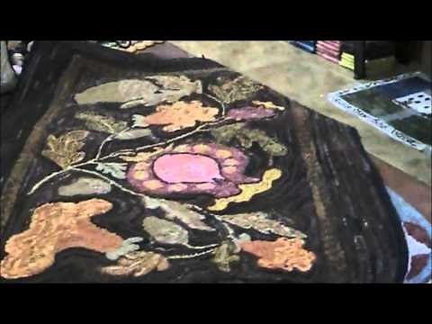 Finishing techniques for your hooked rugs