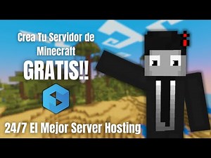 Crea tu Servidor de Minecraft GRATIS! 24/7 con Plugins y Mods 🤩