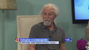 Comedian Gallagher to perform in Indy