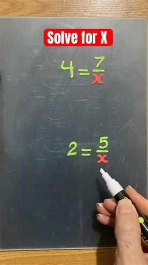 Solve for X. #math #maskmath #mathhacks #challenge #satmath