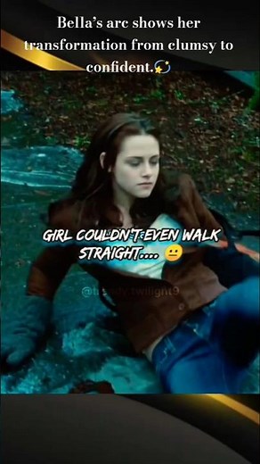 Bella’s arc: clumsy → confident...✨#shorts