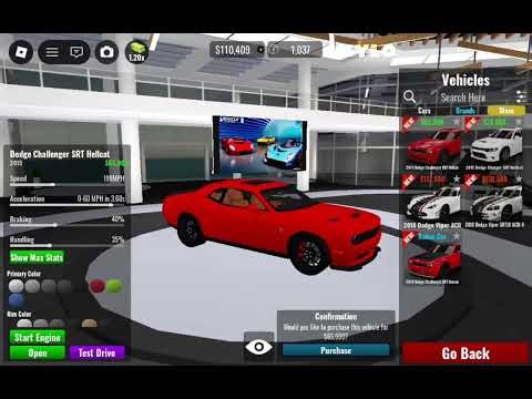 DODGE IS BACK in Vehicle Legends! NEW Update Added 14 Cars! #roblox #newupdate #viral